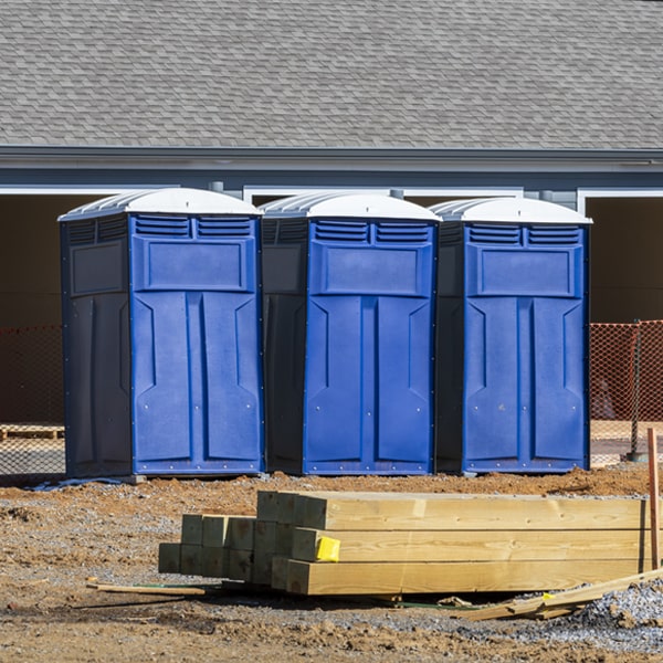 can i customize the exterior of the portable restrooms with my event logo or branding in Little River WI